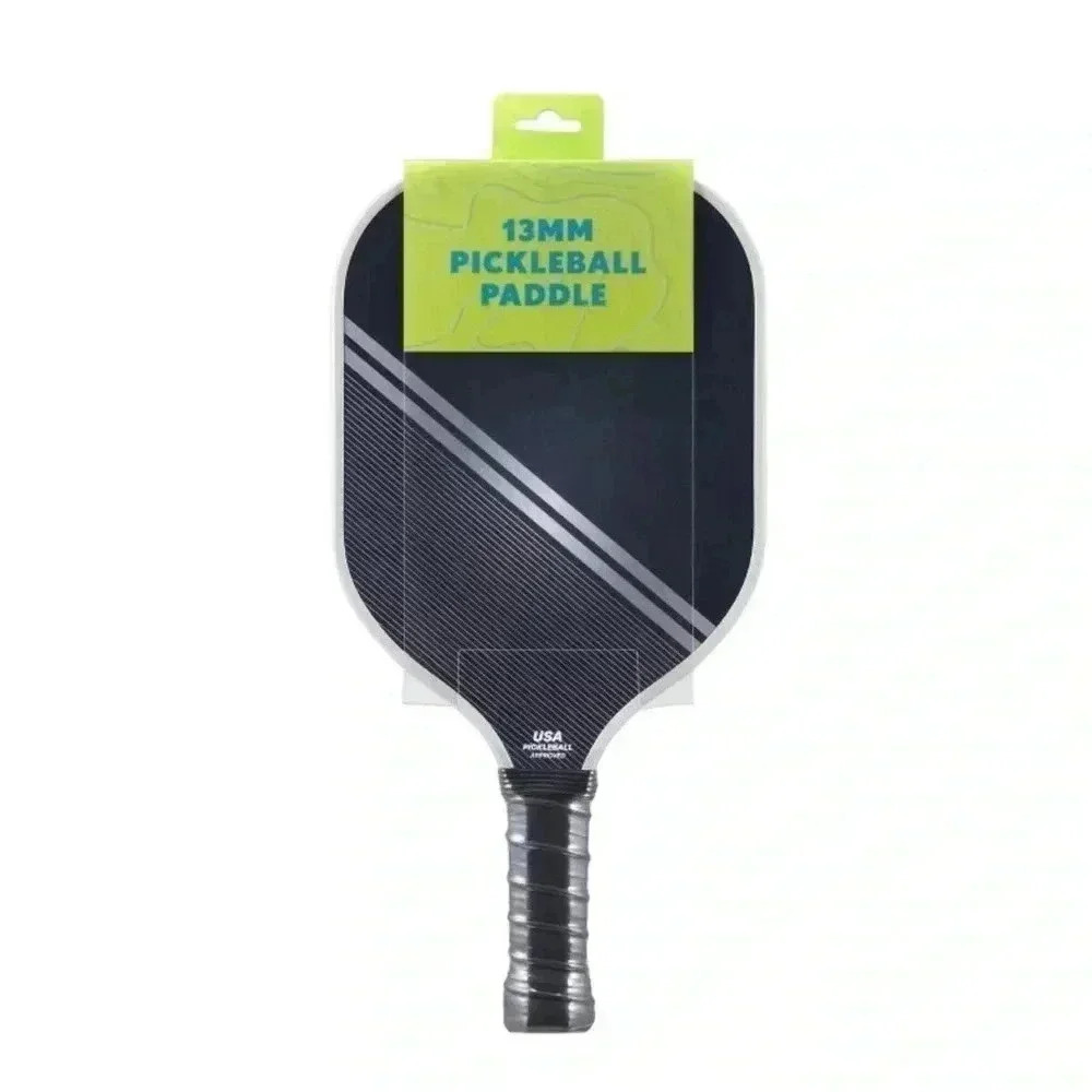 NWT Double Sided Pickleball Paddle - Black/ Gray‎ Stripe